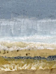 Capas de playa serenas