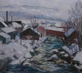 Invierno en Mesna, Lillehammer