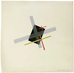 Collage con centro negro, 1922