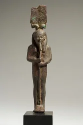 Ptah-Tatenen, Período Dinástico Tardío, 664-332 a.C. (bronce)