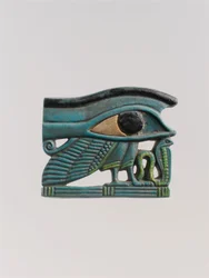 Amuleto del ojo de Wedjat, 525-332 a.C.