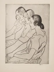 Muchachas campesinas, publicado en 1927