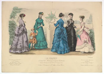 Le Coquet, No. 22, del Journal des Modes Spécial pour Couturières