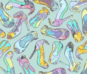 Tacones altos, 2012 (técnica mixta)