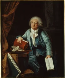 Retrato de Mirabeau en su despacho