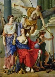 Alegoría de la Regencia de Ana de Austria, 1648