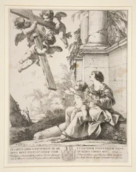 virgen con angeles