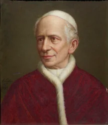 Retrato del Papa León XIII 1810-1903, 1892