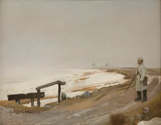 Día de invierno con niebla. Karrebæksminde