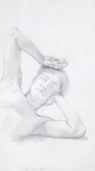Cabeza y torso femenino, 1900