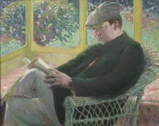 Frederick Carl Frieseke (óleo sobre lienzo)
