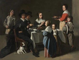 Una comida familiar, c.1645-55