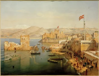 Vista del Puerto de Beirut