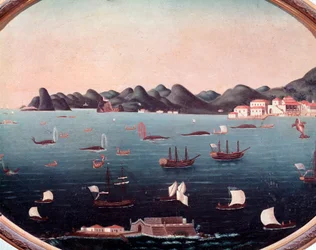 Caza de ballenas en la Bahía de Guanabara en Brasil