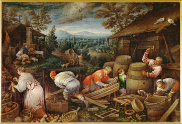 Agosto (pintura sobre lienzo)