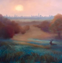 Niebla matinal Richmond Park, 2021