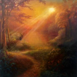 El Despertar, 2022 (óleo sobre lienzo)