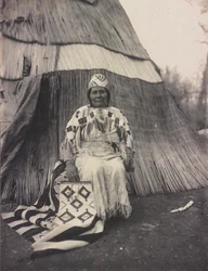 Edna Kash-kash, una mujer india Cayuse
