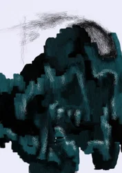 Picos abstractos oscuros