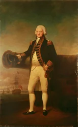 Almirante Sir Peter Parker (1721-1811), c.1799 (óleo sobre lienzo)