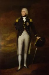 Retrato del almirante vizconde Nelson (1758-1805) (óleo sobre lienzo)
