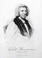 Thomas Percy, Obispo de Dromore, grabado por John Hawksworth, 1848