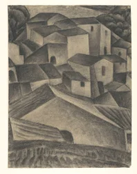 Casas en un pueblo italiano