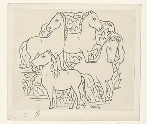 Cuatro caballos