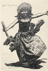 Gandrung danseres en Ampenan