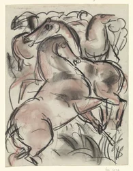 Caballos en la naturaleza