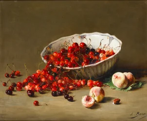 Un cuenco de cerezas, c.1900