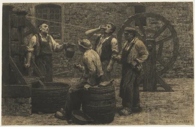 La prensa de vino