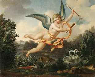 Alegorías del Amor - Cupido con una Antorcha y Flecha, 1803