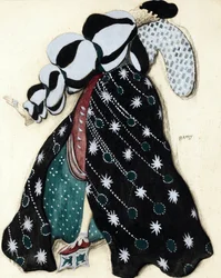 Diseño de vestuario para el ballet La Leyenda de José de R. Strauss