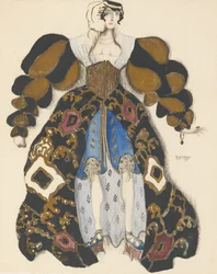 Diseño de vestuario para el Ballet La Leyenda de José de R. Strauss