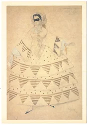 Diseño de vestuario para el ballet Carnaval de R. Schumann