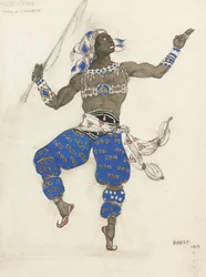 Diseño de Vestuario para el Ballet Fantasía Oriental Ballet Hindú