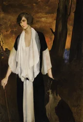 Retrato de Rachel Strong, la futura Condesa Henri de Boisgelin