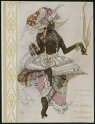 Página de título del programa de recuerdo para Ballets Russes