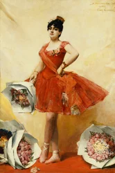 La bailarina de ballet