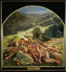La Edad de Oro (pintura sobre lienzo)