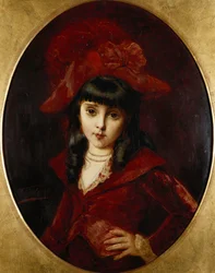El vestido rojo, 1881