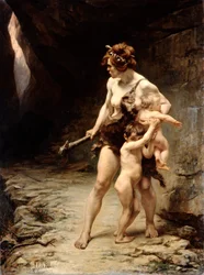 Dos madres, 1888