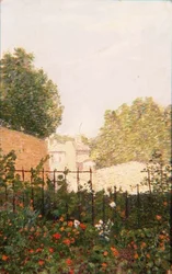 Jardín amurallado