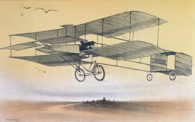 Un Vuelo de los Hermanos Farman antes de 1914