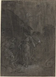 Stellio convertido en lagarto por Ceres