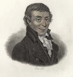 Retrato del Abate Gaultier (1746-1818), profesor y metodólogo de la educación general francesa. En 