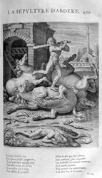 El entierro de Abdère, 1615