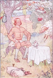 Chaqueta roja o el árbol de la nariz, años 1920