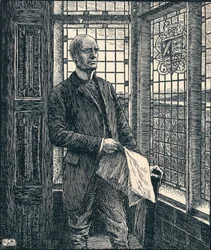 El hijo único, c1900